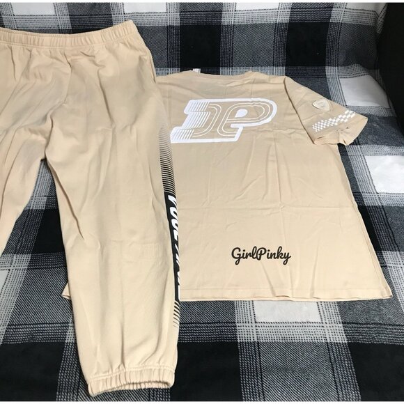 victoria secret PINK sweatpants OUTFIT RACING LOGO IN CANVAS IN SIZES S-XXL - Picture 7 of 9